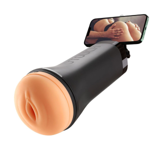 Надзвичайний мастурбатор для пеніса із ніжного силікону з вібрацією Otouch INSCUP 3