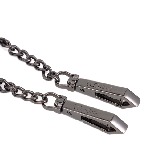 Сумка для ношения и хранения секс игрушек черного цвета Lockink Mysterious Square Kink Bag - 5