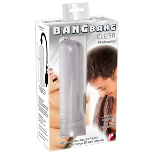 Вакуумна помпа пластикова для члена Bang Bang clear 526002