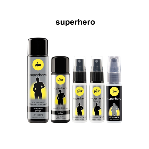 Пролонгуючий гель для чоловіків pjur Superhero Serum 20 мл (П'юр, Пджюр) - 5