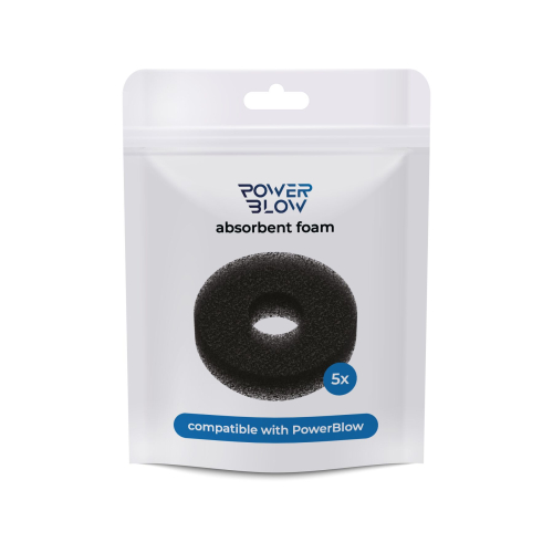 Поглинаюча губка чорного кольору Kiiroo Powerblow Absorbent Foam 5 штук - 2