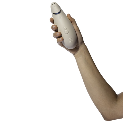 Вакуумный бесконтактный вибратор для клитора Серый Womanizer Premium 2 - 10