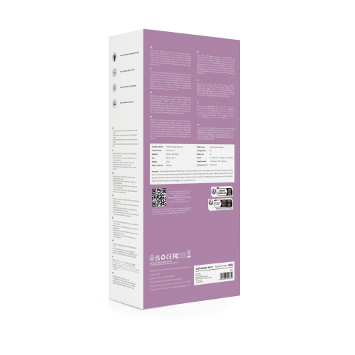 Інтерактивний вібромасажер Ванд у формі мікрофона з 2 насадками з підігрівом рожевого кольору Svakom Emma Neo 2 - 7