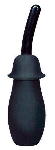 Анальный душ Bad Kitty Douche с тремя насадкамичерный - 2