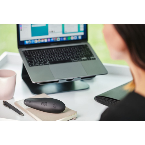 Вакуумный бесконтактный клиторальный стимулятор черный Womanizer Classic 2 - 10