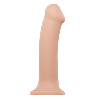 Великий фалоімітатор 20 см/4,5 см реалістик на присоску Strap-On-Me Dual Density Dildo Flesh XL