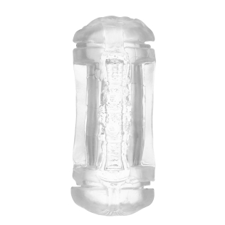 Мастурбатор вагина и анус в колбе прозрачного цвета Dream Toys THE GIRL SOPHIA