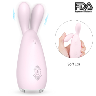 Вибратор 12,7 см/1,9 см для клитора сосков вагины и ануса REBA 9 режимов вибрации