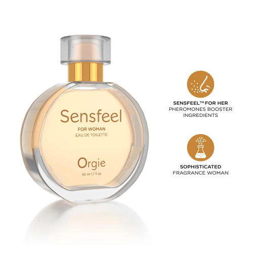 Жіночі парфуми з феромонами квітково-фруктовий аромат Orgie Sensfeel for Woman 50 мл - 2