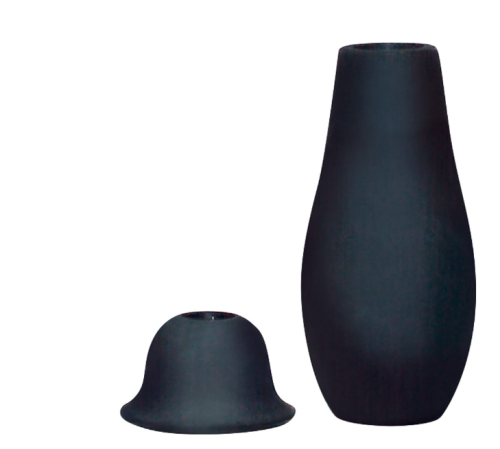 Анальный душ Bad Kitty Douche с тремя насадкамичерный - 4