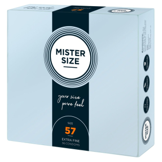 Презервативи Mister Size 57 mm (мм) 36 штук Містер Сайз