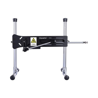 Секс машина із системою кріплення насадок та смарт управлінням чорного кольору Hismith AK-01