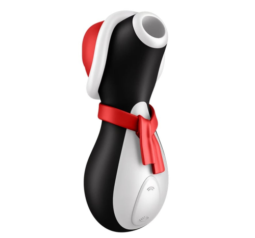 Вакуумный клиторальний стимулятор Satisfyer Penguin Holiday Edition Новогодний - 1