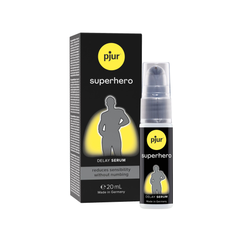 Пролонгуючий гель для чоловіків pjur Superhero Serum 20 мл (П'юр, Пджюр) - 4