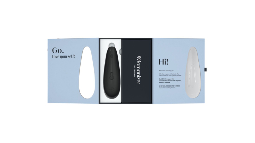 Вакуумный стимулятор для клитора черный Womanizer Classic 2 - 7