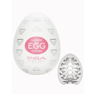 Мастурбатор яйцо без вибрации белого цвета Tenga Egg Stepper