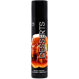 Съедобная оральная смазка со вкусом Соленой карамели WET Desserts 30 мл