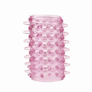 Насадка на член розового цвета SKN