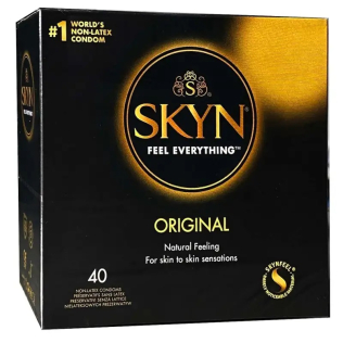 Презервативы безлатексные из полиизопрена SKYN Original 40 штук