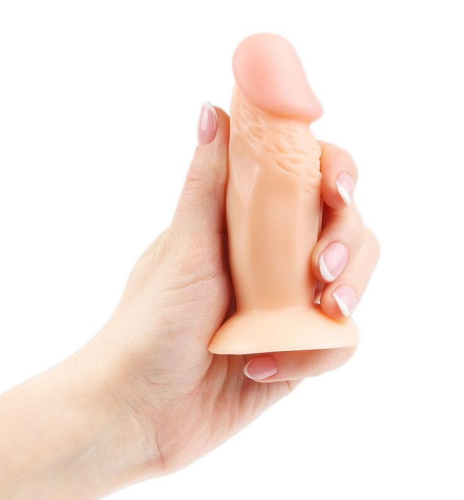 Анальний 11/3 см фалоімітатор на присоску реалістичний SKN-ANL031 - 2