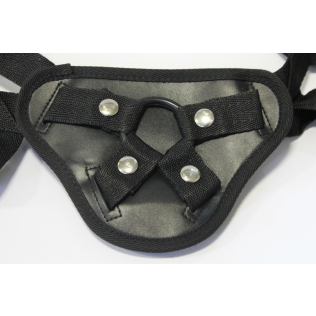 Трусики для страпону чорного кольору Xise розмір S XXXL