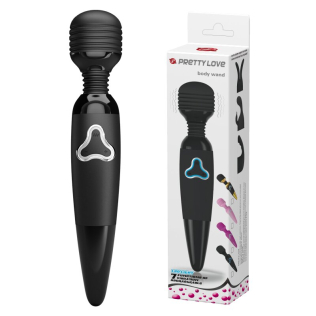 Вибромассажер для эрогенных зон черный Pretty Love Body Wand