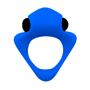 Вибрирующее эрекционное кольцо на член голубого цвета Wooomy Tribe