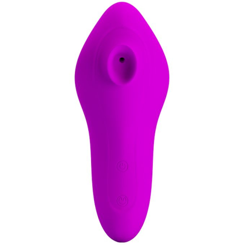 Вакуумный бесконтактный стимулятор клитора розовый Magic Fish Pretty Love - 2