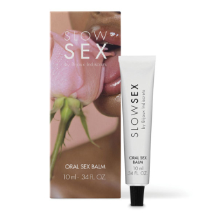 Бальзам для губ для орального секса мята-кокос ORAL SEX BALM Slow Sex  Bijoux Indiscrets 10 мл