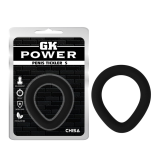 Кільце ерекційне на член чорне Chisa Penis Tickler Small
