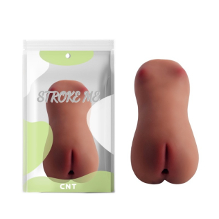 Мастурбатор Вагина коричневого цвета Cnt Lori Brown