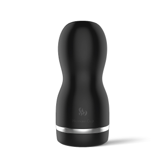 Мастурбатор для пениса Pleasure Cup  So Divine черного цвета