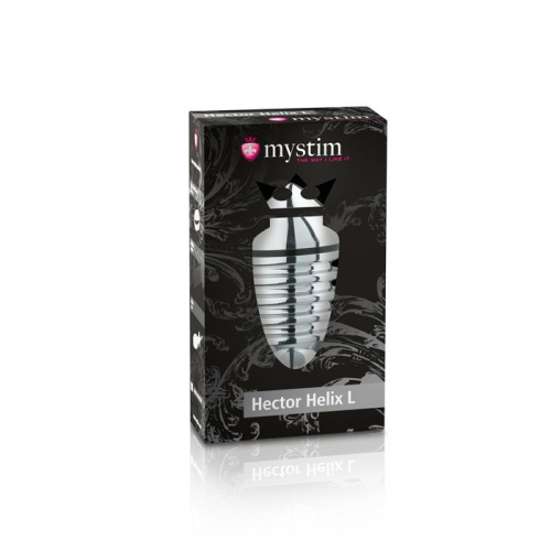Анальна пробка Mystim Hector Helix buttplug L - 3