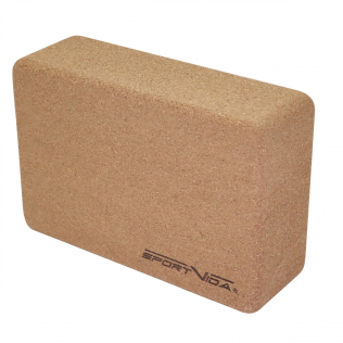 Блок для йоги з коркового дерева SportVida SV-HK0316