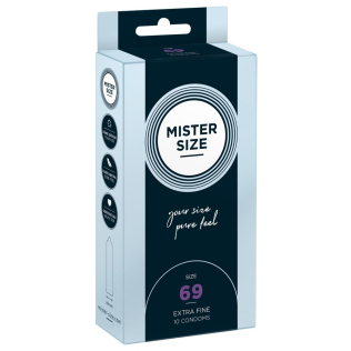 Презервативи Mister Size 69 mm (мм) 10 штук Містер Сайз