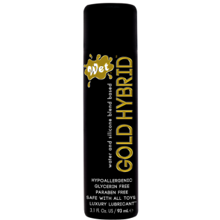 Лубрикант на водно силиконовый гибридной основе Wet Gold Hybrid 93 мл