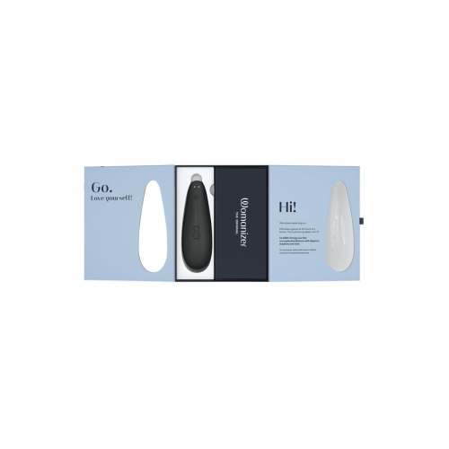 Вакуумный бесконтактный клиторальный стимулятор черный Womanizer Classic 2 - 29