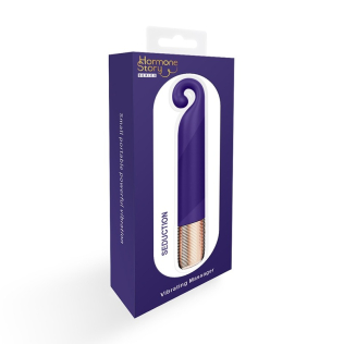 Вібратор вагінальний та для точки G фіолетового кольору Cnt Dalliance