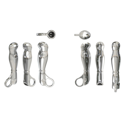 Металевий вібромасажер для простати і точки G Nexus Fortis - 7