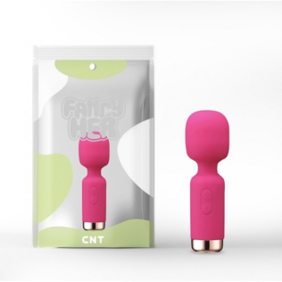 Вібромасажер Ванд мікрофон для стимуляції інтимних зон рожевого кольору Cnt Knight at Night