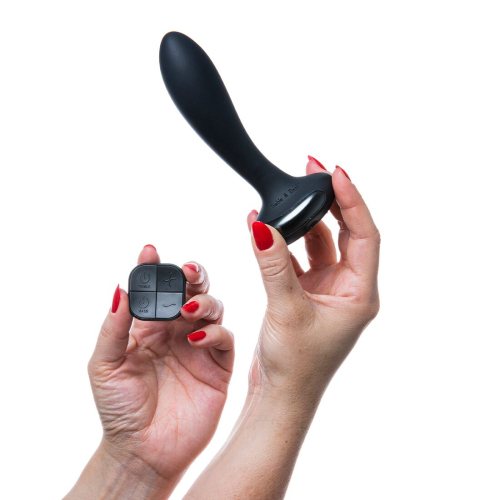 Анальна вібропробка Hot Octopuss 2 двигуна з пультом ДУ - 4