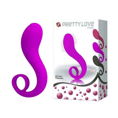 Вібростимулятор простати Pretty Love Carl BI-217101 Purple - 1