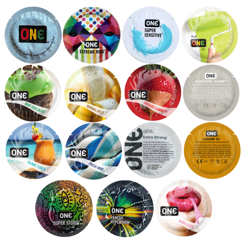 Набір Devil MIX презервативів ONE 13 шт - 1