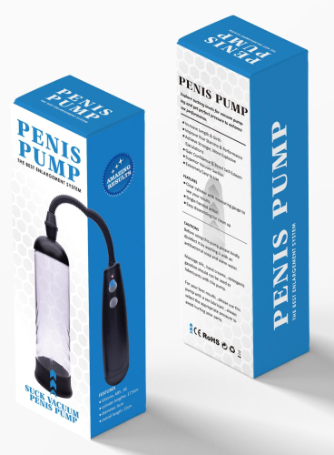 Автоматична вакуумна помпа для члена прозорого кольору Boss of toys Boss Series Penis pump the best enlargement system BS6000049 - 4