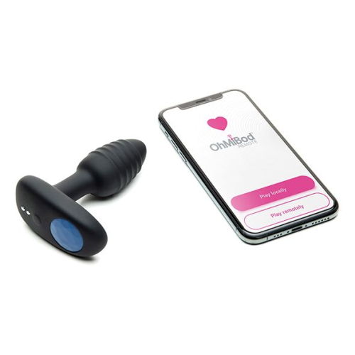 Интерактивная анальная вибропробка OhMiBod Lumen powered by KIIROO - 5
