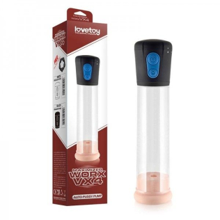 Вакуумна помпа для збільшення пеніса lovetoy коричнева