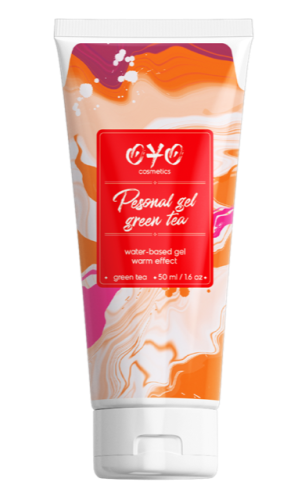 Інтимний гель-лубрикант з зігрівальним ефектом і екстрактом зеленого чаю на водній основі OYO Personal Gel 50 мл - 2
