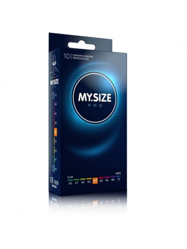 MY SIZE PRO презервативи 57 мм 10 штук Май Сайз про веганські - 1