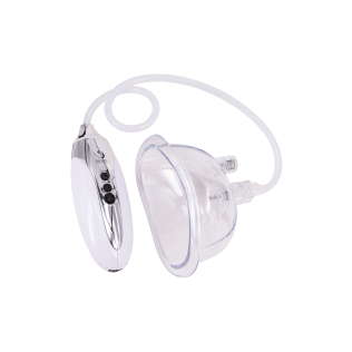 Вагінальна вакуумна вібронасос білого кольору Dream Toys Seven Creations Odessa Auto Pussy Pump