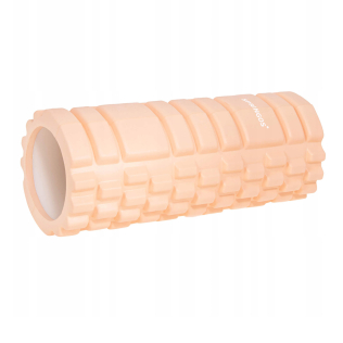 Масажний ролик (валик, ролер) Springos 33 x 14 см FR0021 Light Orange
